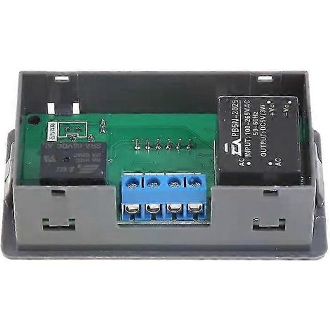 Module de relais temporisé multifonction numérique, interrupteur de commande 5-24 V CC 110-JXLGV (1/5)