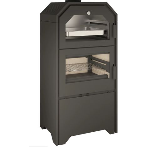 BRICOSOL CHIMENEAS METÁLICAS CON HORNO FERLUX MODELO FORNO 60 LEÑERO (1/3)