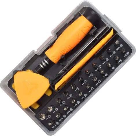 Ensemble de tournevis, outil de démontage de précision 33 en 1  avec pince à épiler tournevis magnétique - Pour produits numériques, électronique, ordinateur, ordinateur portable, montre, a (1/5)