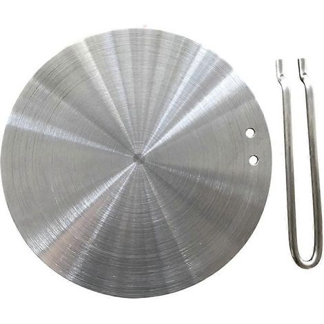 Plaque diffuseuse de chaleur pour induction, poignée pliable, adaptateur pour casseroles et cafetières (1/4)