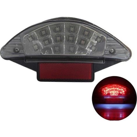 Feu arrière LED pour moto (compatible avec F650, F650 GS, F650, F800 S, R1200 GS Adventure et R1200 R). (1/4)