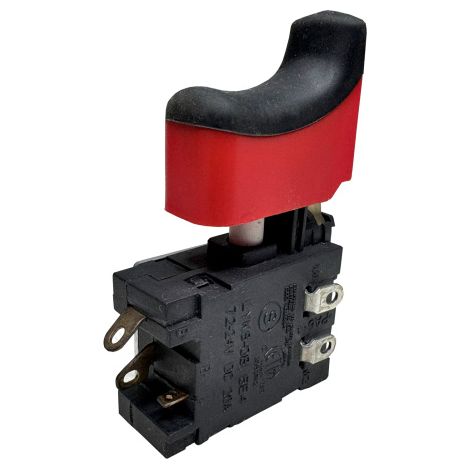 LYKS-08 Zubehör Trigger Schalter 20A 7.2V-24VDC Drucktastenschalter mit Umschalthebel für Bohrhammer uvm. (1/4)