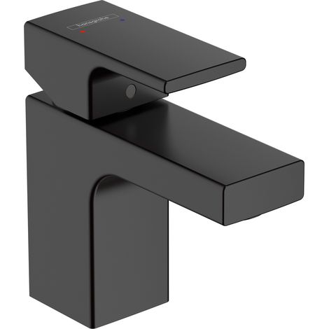Hansgrohe – Mitigeur de lavabo 70 noir mat – Système de vidage en métal – Hauteur sous bec 71 mm – Débit 5 l/min – Cartouche céramique (1/7)