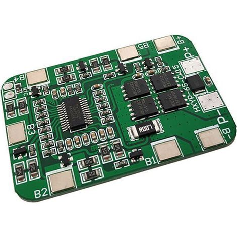 6-cell 22.2V/25.2V 18650 lithium battery protection board with equalization, overcharge and over-discharge protection 6S-CW15 (1/4)
