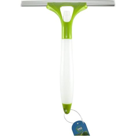 Nettoyeur de vitres 3 en 1 Squeeg Wipper Cleaner pour l'extérieur (Jaune Vert)