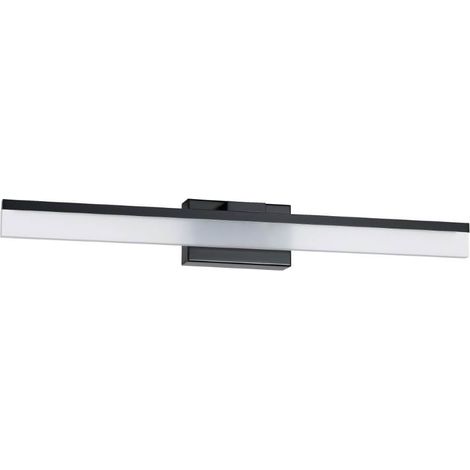 Lampe murale Palmital aluminium, acier LED noir 1x11w 3000K IP44 L: 59,5 cm H: 8cm (1/3)