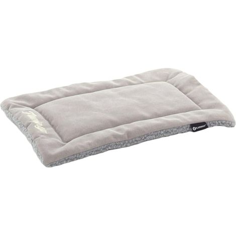 1 - Coussin pour Chien et Chat - Tapis de Repos Rectangulaire - Housse Amovible Lavable - Pour Cage Métallique - Gris - 40x25cm (1/3)
