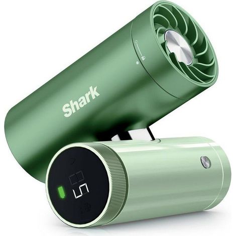 Ventilatore nebulizzatore portatile Shark ChillPill FA022EUGN InstaChill verde 3 in 1 nebulizzazione secca 10 velocità (1/5)