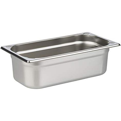 APS 81304 GN 1/3 contenitore, acciaio inox Contenitore gastronorm, dimensioni 175 x 325 mm/altezza 1000 mm/volume 4,0 litri (1/4)