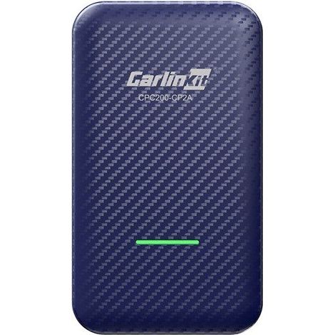 Carlinkit CP2A Kabelloser Apple Carplay/Android Auto Adapter (Blau)