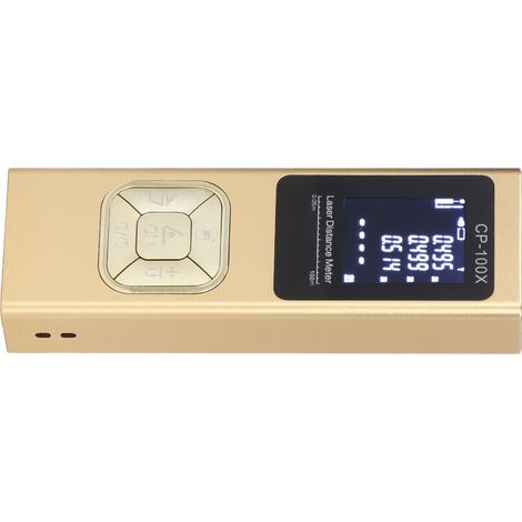 Télémètre Laser 100m Haute Précision, Compact avec Écran LCD - Mesure Numérique Fiable pour Bricolage et Construction (1/5)