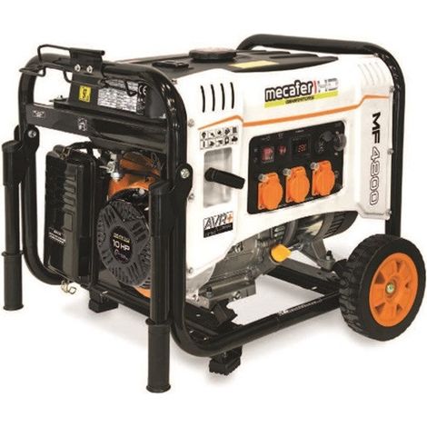 Mecafer – Groupe électrogène 4200W 4 temps 10HP 308cc – Système Easy Start – Autonomie 8h – Technologie AVR PLUS pour appareils électroniques (1/3)