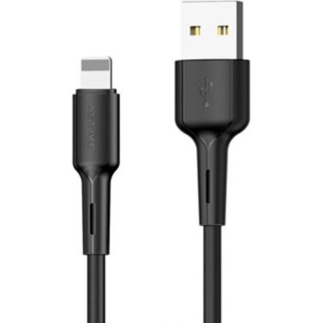 Lade- und Datenkabel USB zu iOS Geräte 30cm 2.4A Output