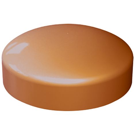 TIMCO Two Piece Screw Caps Oak - To Fit 3.5 to 4.2 Screw (1/2)
