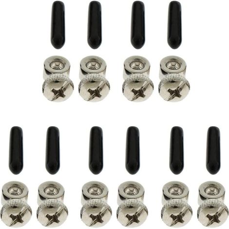 Lot de 5 vis et embouts de rechange pour câbles de saut à la corde, accessoires et pièces détachées