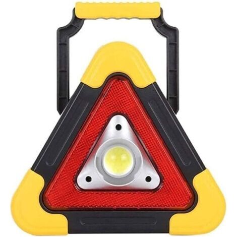 Pair Projecteur LED, Lampe de travail, Projecteur rechargeable, Projecteur d'extérieur pour camping avec port USB, Étanche, pour la réparation automobile