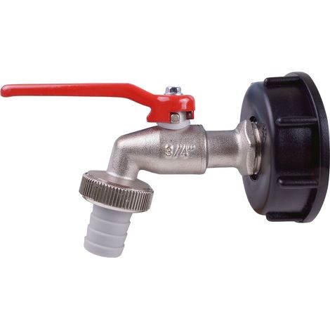 Cornat IBC FLOR92586 - Rubinetto di scarico, 3/4” (1/2)