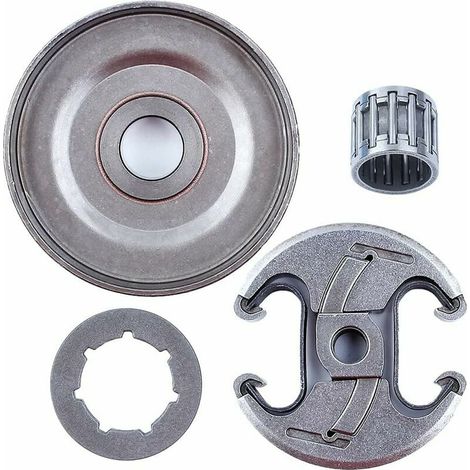 Kit d'engrenage à vis sans fin pour tronçonneuse, pignon de tambour d'embrayage compatible 340-450 E (1/3)