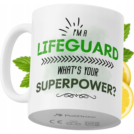 Taza de café/té divertida con diseño de texto humorístico para socorristas. Taza ideal para cumpleaños, santos, días festivos y ocasiones especiales. Color blanco, 330 ml. (1/5)