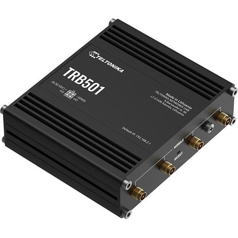 Pasarela industrial 5G Teltonika TRB501 con Ethernet 2,5G y eSIM (1/2)