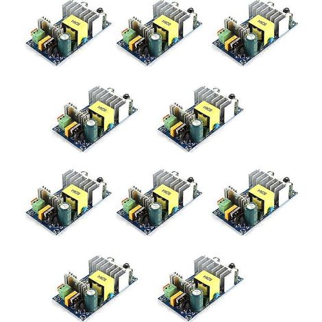 Lot de 10 modules d'alimentation à découpage AC-DC 24 V 4 A-6 A haute puissance avec protection contre les surintensités et les courts-circuits. (1/5)