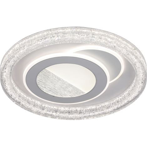 Plafoniera LED Italux Tempio 55W Ø50 bianca dimmer (1/4)