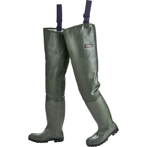 Gr .43 NORWAY - S5 SEESTIEFEL PREMIUM OLIVGRÜN grün S5-TIGH-WADERS NORWAY