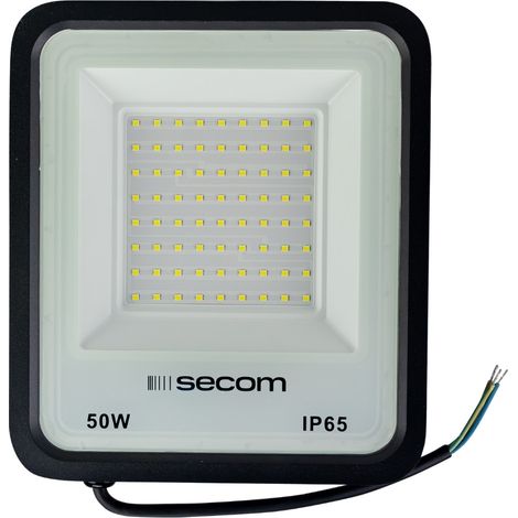 TenkoS2 LED-Fluter 50W 5000lm IP65 20x4x23cm Schwarz 30000H SECOM