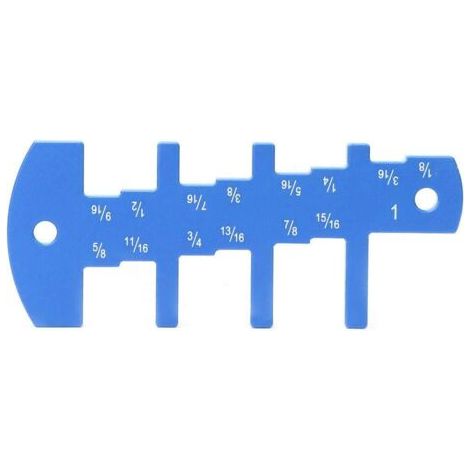Jauge de profondeur et de hauteur pour toupie, outil compact pour outils de menuiserie et quincaillerie (1/5)