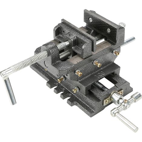 Étau de perçage à chariot transversal de 10 cm (4 pouces) pour le fraisage des métaux, outil de serrage (1/5)