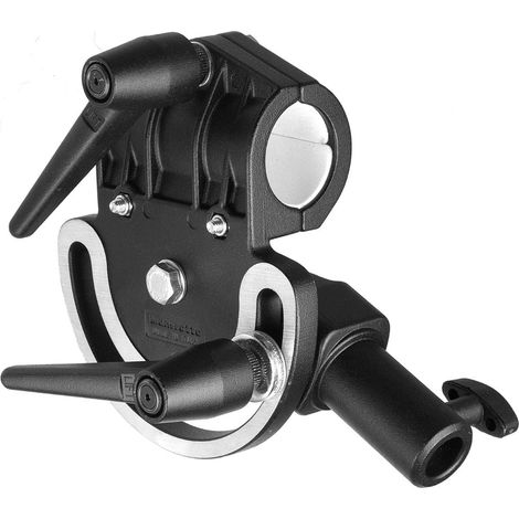 Manfrotto 123 Snodo per Giraffa Super Boom 025, Nero (1/2)