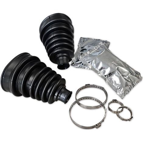 Kit soufflets de cardan auto universel avec colliers et graisse - 8 pcs (1/3)
