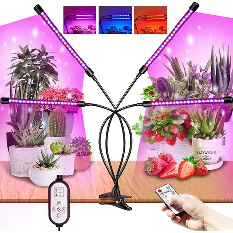 Lampe horticole à 360°, lampe d'intérieur pour plantes, 10 niveaux de luminosité, éclairage complet-AquaForge (1/5)