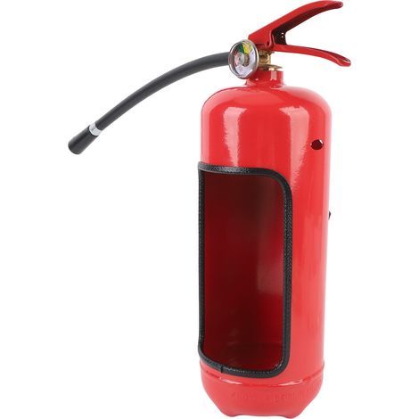 Réceptacle à vin style extincteur décoratif en fer sur table, rangement bouteille avec mini bar pour maison, 35 cm (1/5)