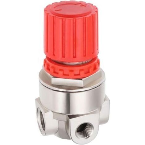 1 - Régulateur De Pression - Réducteur De Pression - 3 Orifices Pour Compresseur D'air - Contrôle De Débit Stable - Compatible Stanley Bostitch Husky - Noir - 9,5x12cm (1/5)
