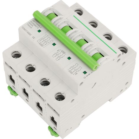 Disjoncteur MCB 1000V 50A pour Systèmes Solaires, Protection Photovoltaïque Haute Performance, Disjoncteur Miniature DC (1/5)
