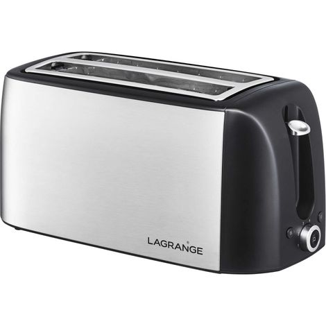 Grille-pains 2 fentes 1400w inox - Lagrange - 519010 (1/8)