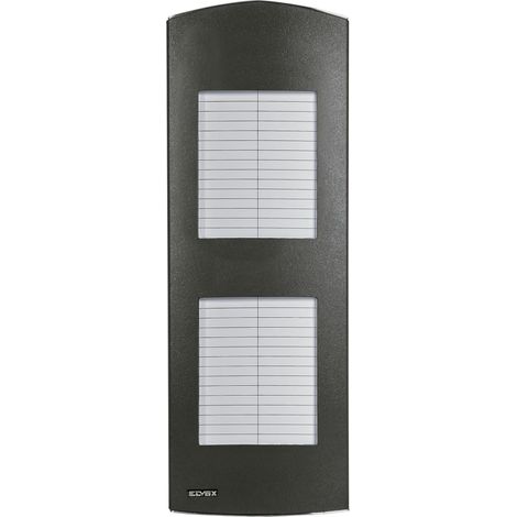 VIMAR - 122N/35 2M plaque supplémentaire 2 panneaux gris sable