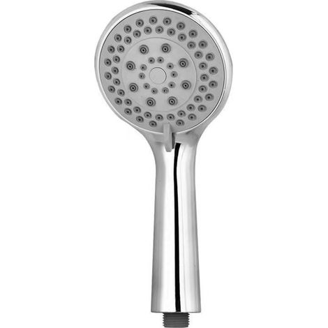 Pommeau De Douche - 5 Modes De Jet - ABS Écologique - Finition Chrome - Compatible Tous Raccords - 1 Pièce (1/4)