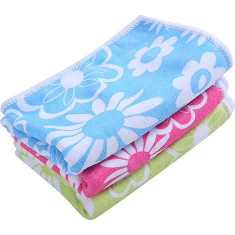 Panno in Microfibra 39,5x28,5 cm Set da 3 – Assorbente e Senza Pelucchi – Design Elegante – Ideale per Cucina, Auto e Casa (1/5)
