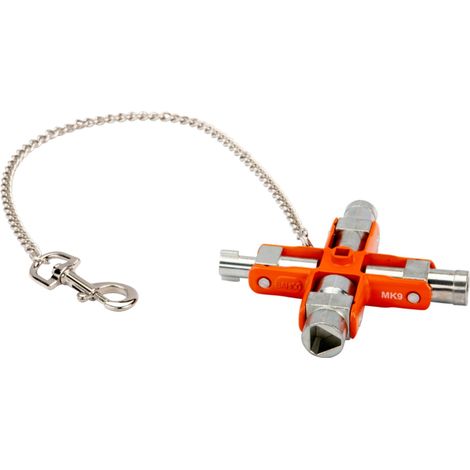 Bahco 9-in-1 Schaltschrankschraubenschlüssel, 95 mm x 95 mm (1/3)