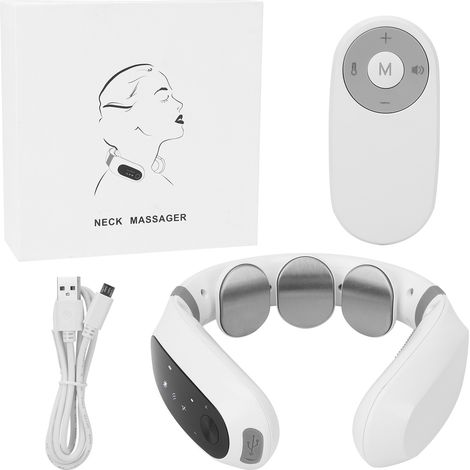 Tragbares elektrisches Nackenmassagegerät mit Fernbedienung (1/5)