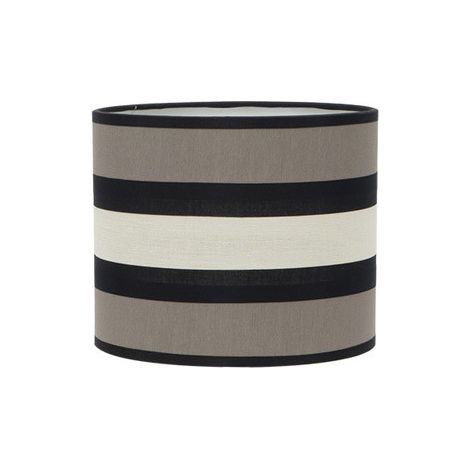 Paralume Karla Marrone/Beige E14 (Ø14x14x15cm) (1/2)