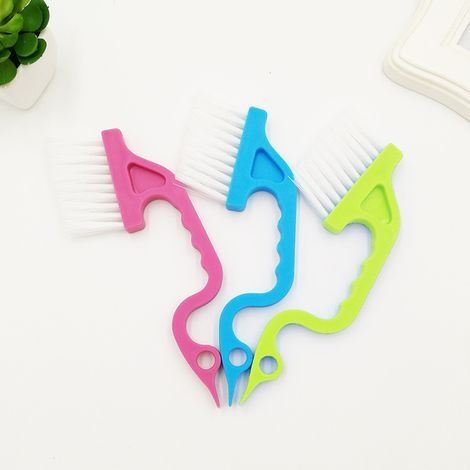 Brosses de Nettoyage pour Fenêtre Porte Coulissante Outil Balayant Clavier Ordinateur Maison Cuisine (1/5)