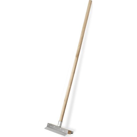 Brosse four pizza avec grattoir 156 cm soies acier 4 cm bois - Was Germany (1/2)