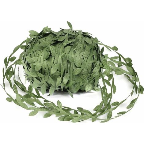 LaBlanc - Enredaderas artificiales, 79 m, hojas de parra falsas, cinta verde oliva para decoración de bodas, fiestas, hogar y jardín, y guirnaldas para manualidades. (1/5)