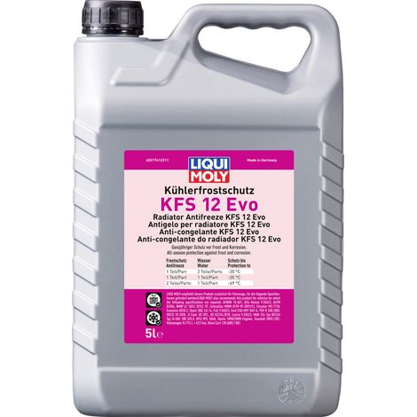 Liqui Moly KFS 12 Evo 21741 Kühlerfrostschutz 5 l