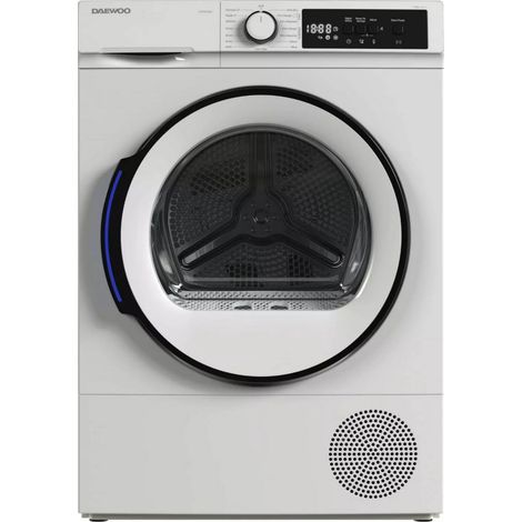 Sèche-linge pompe à chaleur 60cm 7kg blanc - Daewoo - TD-B7GP1WE0 (1/5)