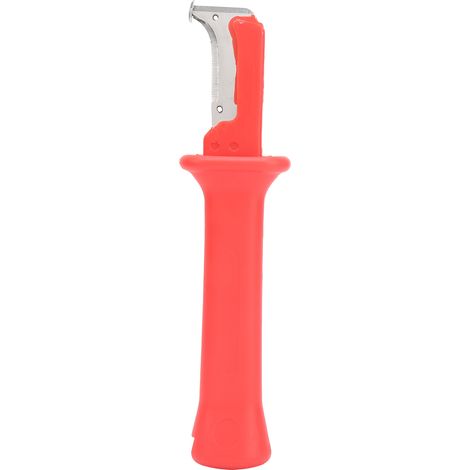 Couteau à dénuder les câbles en acier à haute teneur en carbone, outil manuel pour électricien, coupe-fils isolants 31HS (1/5)