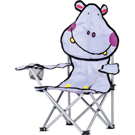 Poltrona pieghevole per bambini Hippo 33 x 33 x H63 cm - Seduta H22